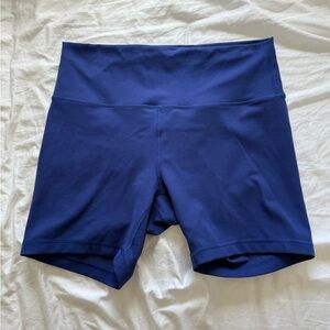 Lululemon biker shorts Women's Blue High-Waisted Shorts